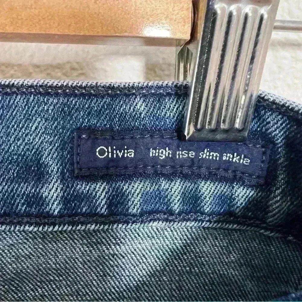 Citizens of Humanity Olivia High-Rise Slim Ankle Jeans Size 25 - Picture 9 of 13